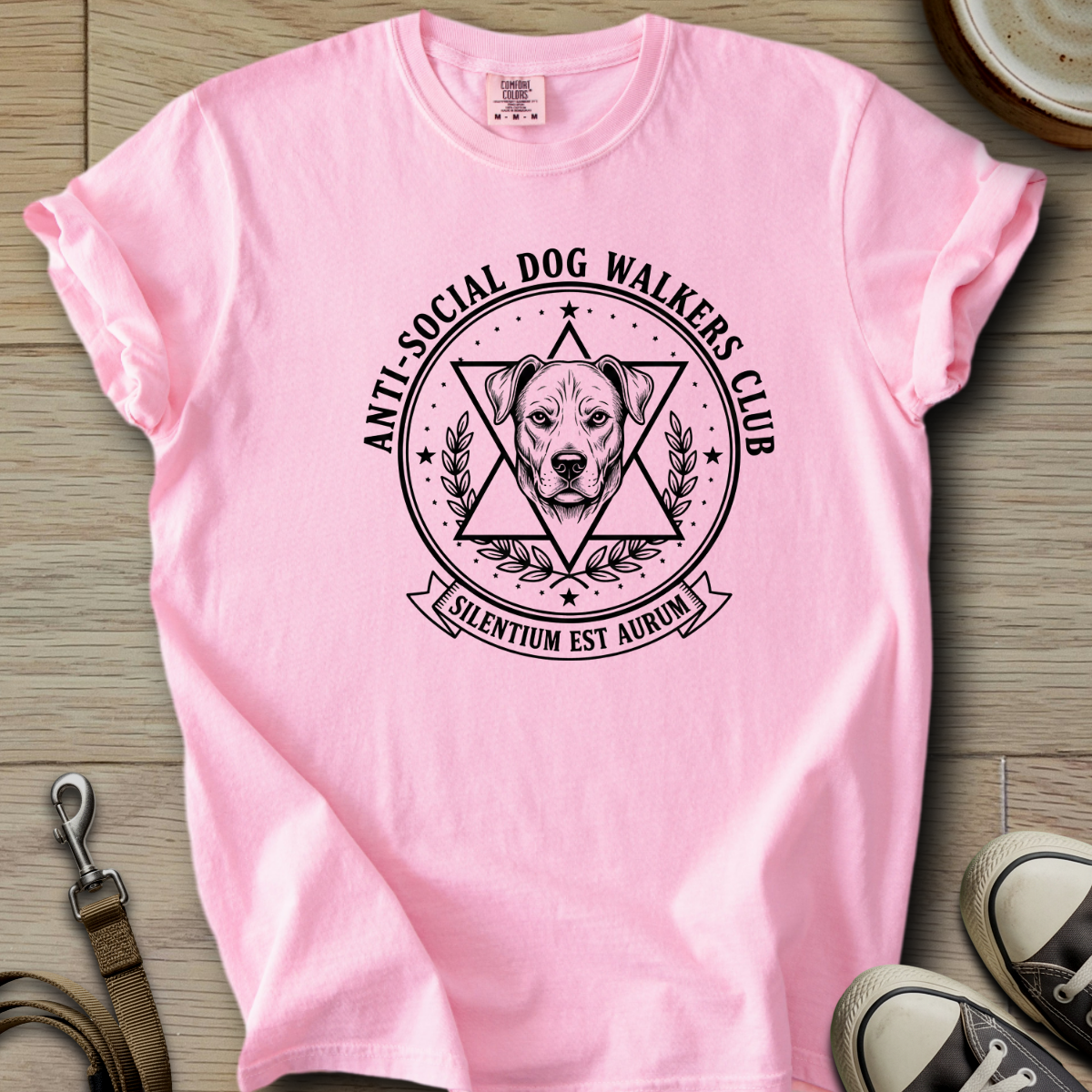 Anti-Social Dog Walker T-Shirt ©