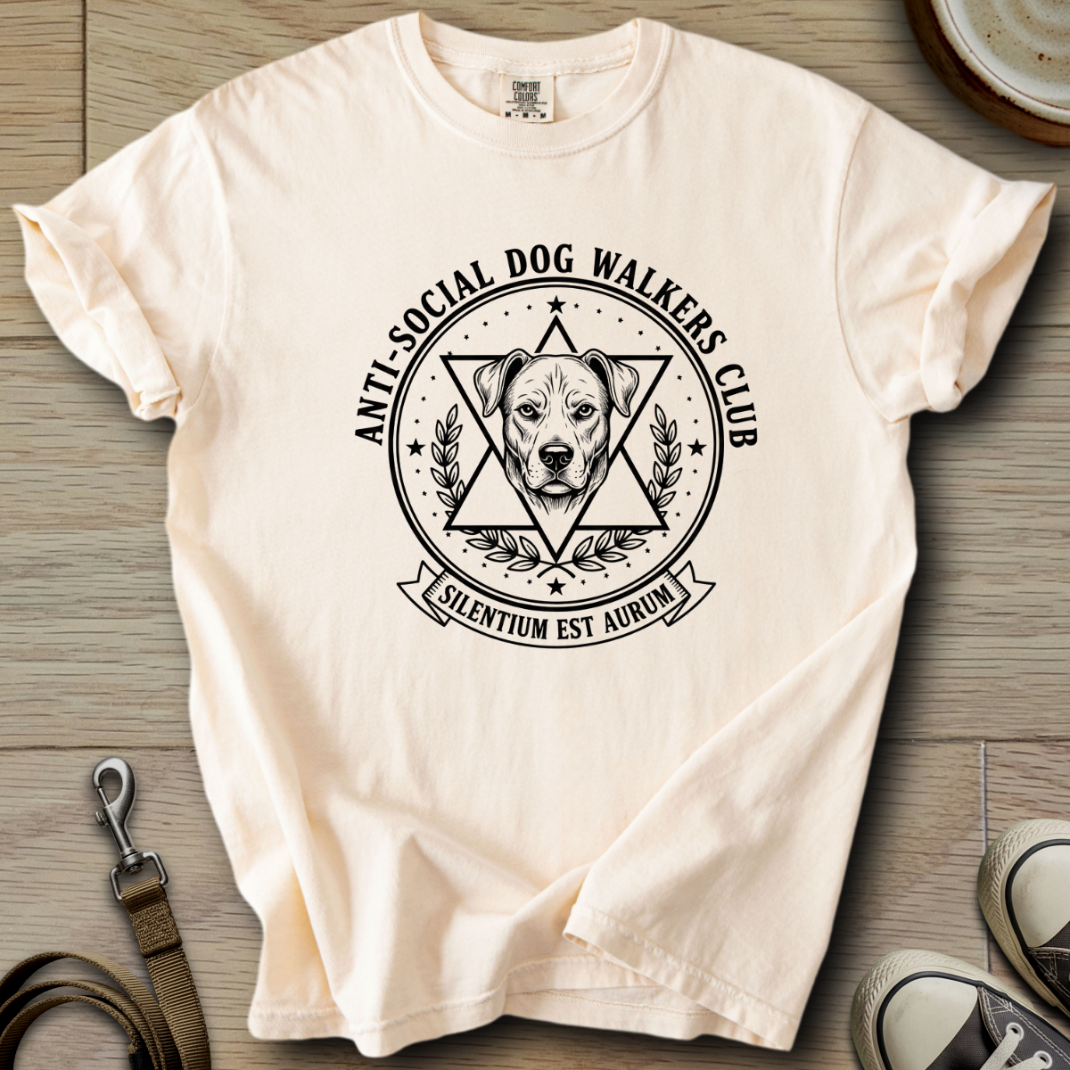 Anti-Social Dog Walker T-Shirt ©
